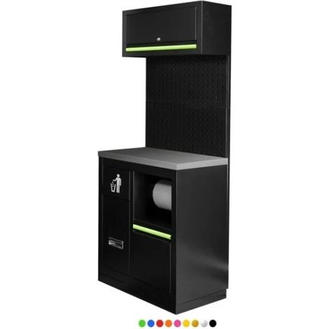 JBM SERIE591 Composizione arredo officina - Verde