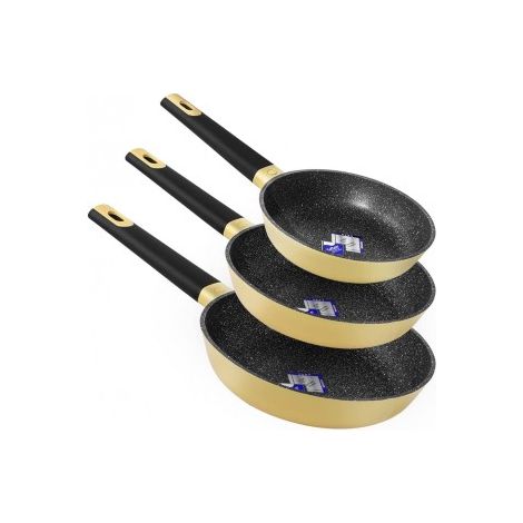 Cecotec Set de poêles Polka Experience 18-22-26 Bucket Set Vulcano (18-22 - 26 cm (1/5)