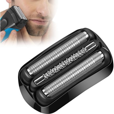 Têtes de Rasoir de Rechange Series 3, 21B Grille Rasoir Braun Remplacement Serie 3, Tête de Rasoir Électrique Tête Accessoires pour Rasoirs Compatible avec le Rasoir Homme pour Braun Series 3