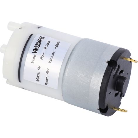 Ensemble de 3 micro-pompes à eau avec petit moteur, pompe submersible, accessoire d'aération pour aquarium, DC6V VN3204PM (1/5)