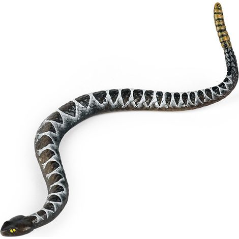 Figurine Serpent Réaliste en Caoutchouc - Jouet Statique pour Décor de Jardin et Farces - Enfants et Collectionneurs (1/5)