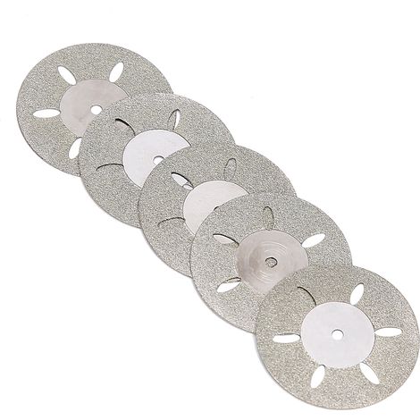 Kit de 5 disques de polissage double face pour meulage dentaire et finition (1/5)