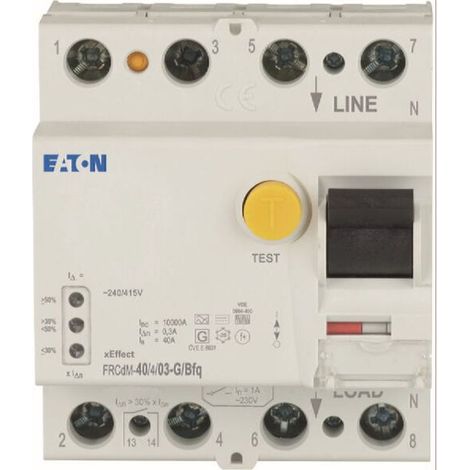 Eaton Electric FI-Schutzschalter, FI FRCdM-40/4/03-G/Bfq 4polig
