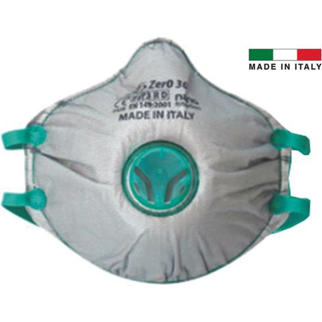 Mascherine con valvola classe ffp3 serie bls zer0 - zer0 30 - 10 pz