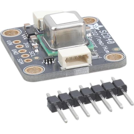 Sondes de température et d'humidité de CO2 Panneau module 5187 SCD-40 Outils de développement 3-5VDC Dioxyde de carbone Snesors (1/5)