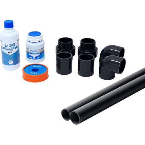 Raccord PVC pression - Kit raccords pour remplacement Ø50