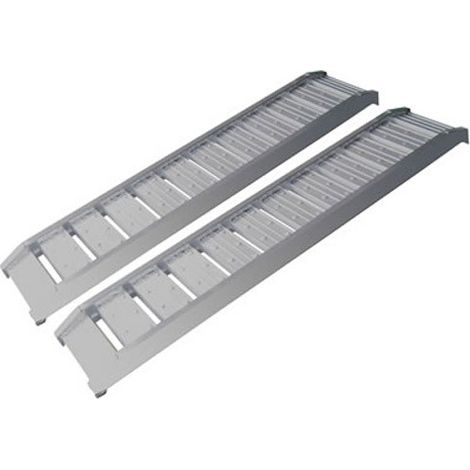 Alu Rampe 185x38cm 1200 kg (1 Paar) Auffahrrampe Verladerampe Auffahrschiene (1/2)