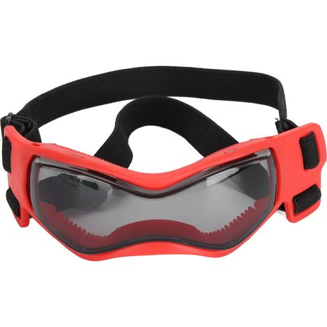 Dog Goggles Stylish Dog Sunglasses UV Eye Protection Doggy Goggles Pet Sunglasses for Outdoor Use Red S (1/5)