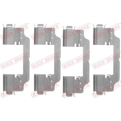 Kit d'accessoires, plaquette de frein à disque Quick Brake 109-1716 AUDI