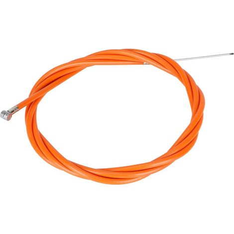 Câble de frein orange pour trottinette électrique série F, fabriqué en fil d'acier à haute élasticité, résistant à l'usure et à la rupture, pièce de rechange.