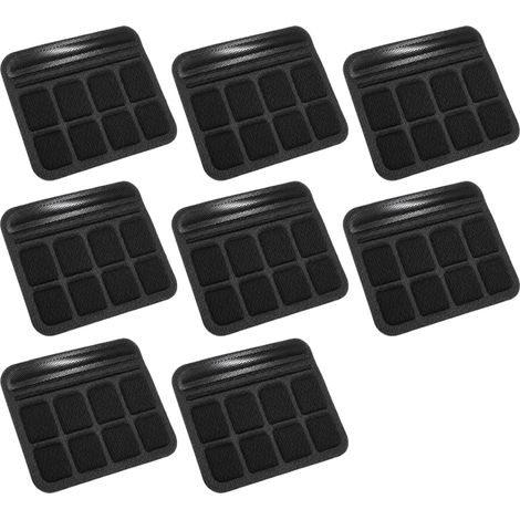 8 PCS Ensemble de Mentonnière pour Casque de Vélo - Protège-mentonnière pour Casque de Vélo, Coussinets de Rechange en Mousse Respirante, Mousse Casque Vélo, Lavable et Auto-adhésive, pour Jugulaires. (1/5)