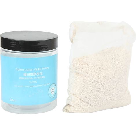 Resina filtrante para acuario 500 ml – Material macroporoso de alta calidad para un agua clara y saludable. (1/5)