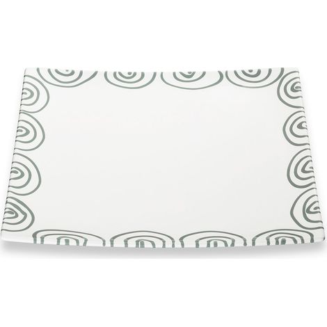 Gmundner Keramik Graugeflammt, Platzteller Trend (31x31cm)