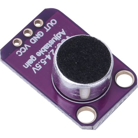 MAX4466 Mikrofonverstärkermodul mit Schallsensor (2,4 V bis 5,5 V) (1/5)