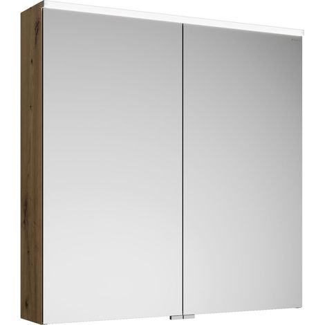 Armoire de toilette burgbad Eqio avec applique LED et éclairage (1/5)