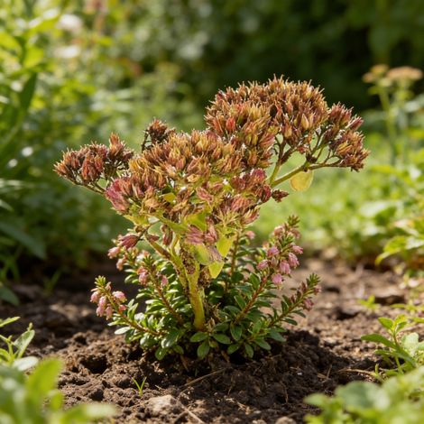 Orpin Herbstfreude 20cm Godet 9cm - Sedum (1/4)