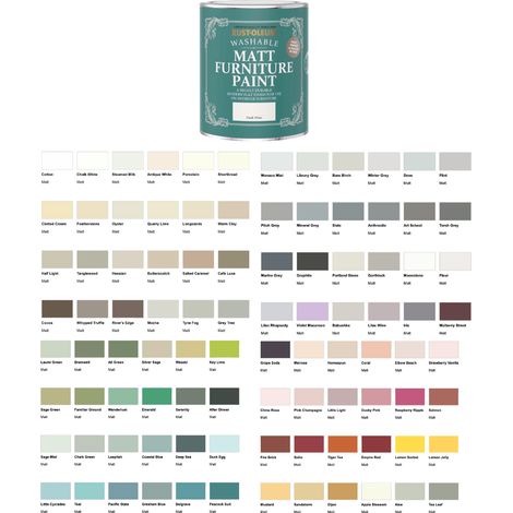 Rust-Oleum Washable Matt Furniture Paint - Steamed Milk - 125ml