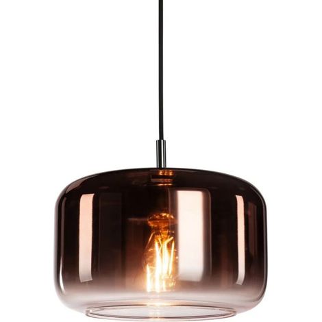 Suspension intérieure PANTILO 28 cuivre E27 15W max câble nu sans patère - SLV - 1003007 (1/5)