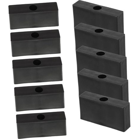 10pièces Lot De Butées De Fenêtre Coulissante Réglables Pour Sécurité Des Fenêtres Noir Facile à Installer