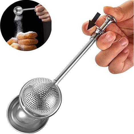 Frusta per impasti, utilizzabile con una sola mano, in acciaio inox 304. (1/5)