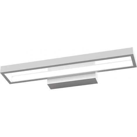 Applique modulo led integrato top light four squares 1162 ap led 1450lm lampada parete moderna, colore bianco (1/5)