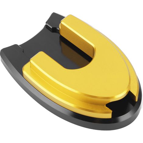Set mit 2 Seitenständerverbreiterungen für Honda PCX 125/150 2018-2019, goldene Stabilisierungsstütze, verbreiterte Fußraste, robustes Motorradzubehör. (1/5)