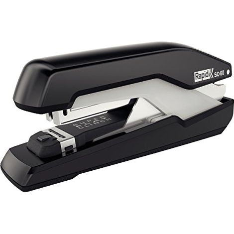 ACCESSOIRES DE BUREAU - RAPID SUPREME S60 AGRAFEUSE 60 FEUILLES NOIR - AGRAFE JUSQU'À 60 FEUILLES DE PAPIER (80 G/M²)