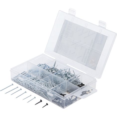 Assortiment de 750 clous et pointes (1/2)