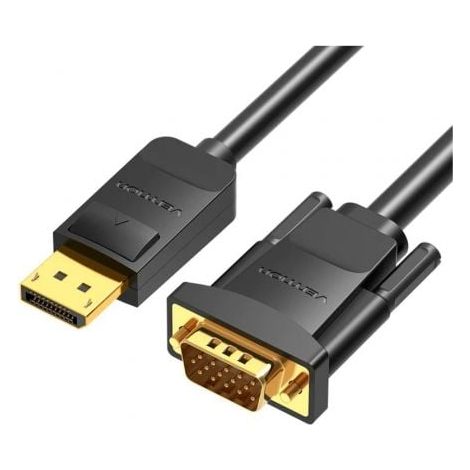Adaptador DisplayPort a VGA Vention HBLBG Negro 1,5 m