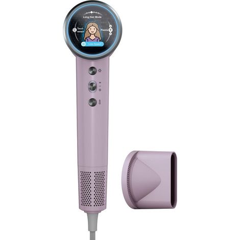 Gamma Asciugacapelli G741 Smartly 1600W Motore Brushless Display Smart Lilla