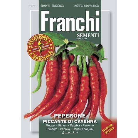 SEMI PEPERONE DI CAYENNA PICCANTE