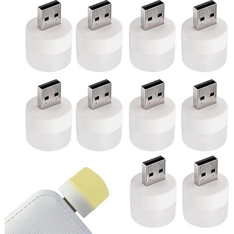 Lampe USB Ronde À Faible Consommation Énergétique Prête L'Emploi (1/5)