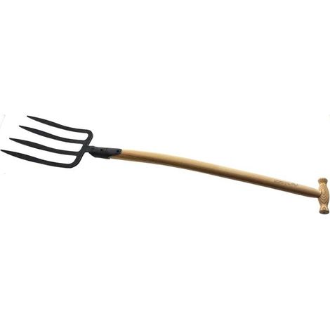 KRUMPHOLZ Spatengabel mit Federdülle, 4 LanzenzinkenZinkenlänge 255 mm 1120 mm