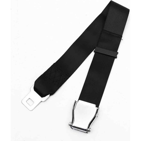 1 rallonge de ceinture de sécurité, pour passagers en surpoids, fixation latérale, ajustable, compatible avion (1/5)