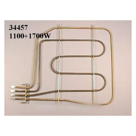 resistance de voute 1100 w+1700 w 230 v pour four DE DIETRICH
