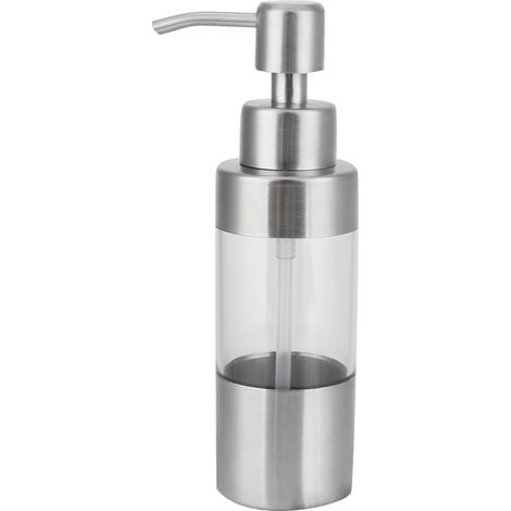 Soap dispenser, bottles, lightweight ABS, wear-resistant, manual for bathroom and kitchen use (1/5)