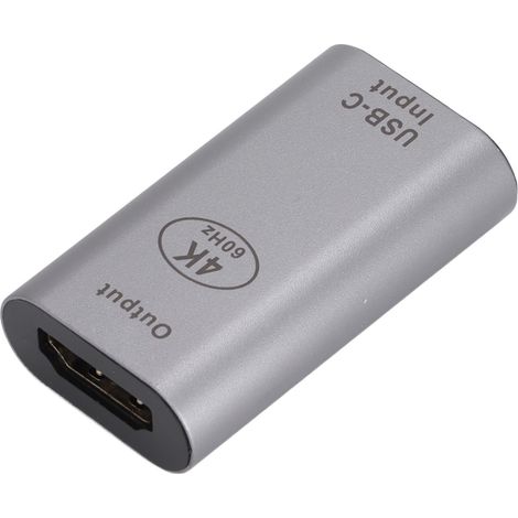 Adaptateur USB-C vers HDMI 4K 60Hz, Boîtier en Aluminium - Convertisseur Vidéo pour MacBook et Tablettes (1/5)