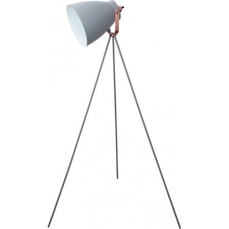 FAB 100240128 Piedino per treppiede da soggiorno Ottenere 1xe27 Grigio 150x26d-85d