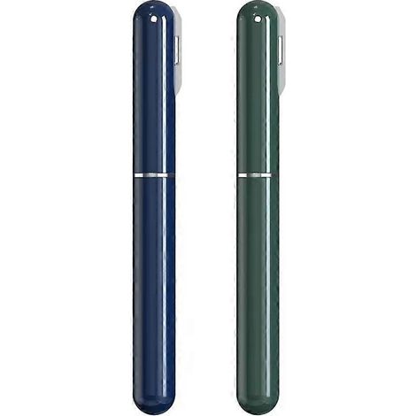 Ouvre-bouteille à pompe à air, stylo ouvre-bouteille portable en plastique, tire-bouchon de sécurité, aiguille d'ouverture de bouteille pneumatique, bleu et vert (1/5)