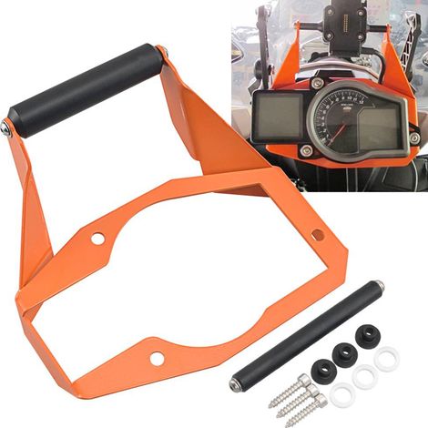 Support de navigation et de recharge GPS style rallye compatible avec les KTM 1050, 1090, 1190 et 1290 ADV GT. (1/5)