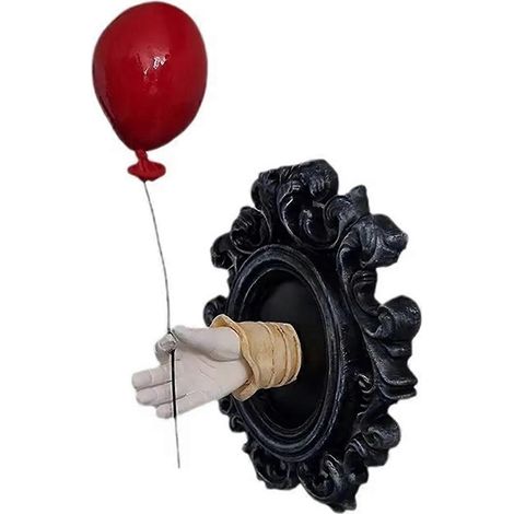 Statuette de main gothique d'Halloween, pendentif clé murale pour la maison --- (1/5)