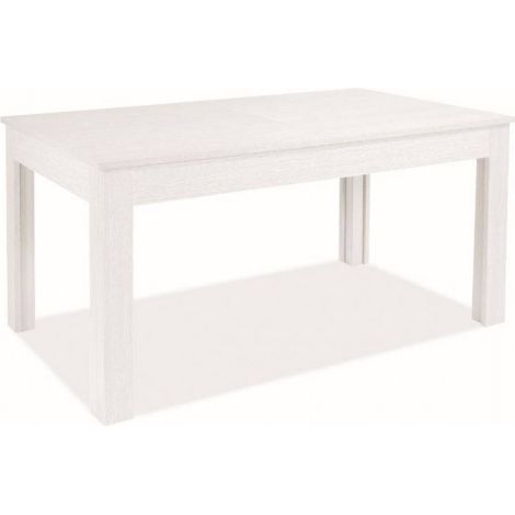 Mesa extensible 160 x 90 cm fresno blanco - Corniolo (1/5)