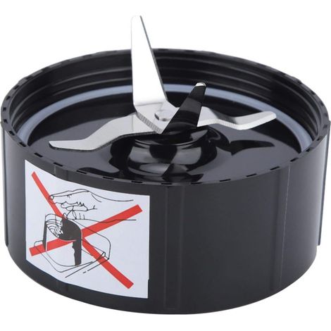 pièce (lame en forme de couteau en croix) Accessoire pour extracteur de jus, support de lame en acier inoxydable avec lame en croix et plate, compati (1/5)