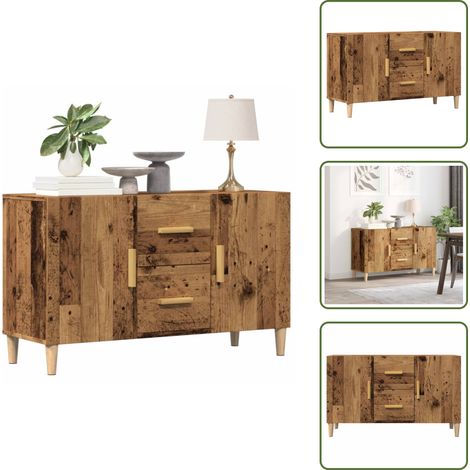 Sideboard Altholz-Optik 100x36x60 cm Holzwerkstoff - Sideboard - Sideboards - Anrichte - Regal (1/5)