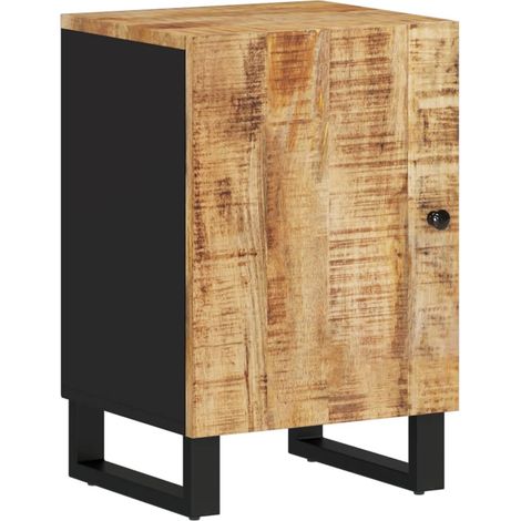 Meuble bas de salle de bain - Meuble de rangement 38x33x58 cm bois massif de manguier fr6364 - Maison La Vie (1/5)