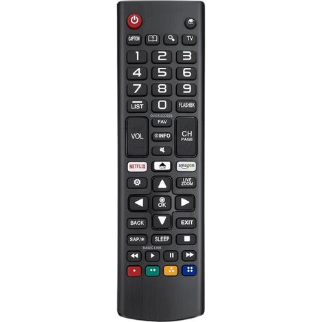 Télécommande de remplacement AKB75095307 pour téléviseurs LG - Compatible avec les téléviseurs LG OLED/4K UHD/Smart TV (séries NanoCell, UQ75, UQ80, C2, C3 et G2) Installation facile, sans programmat (1/5)