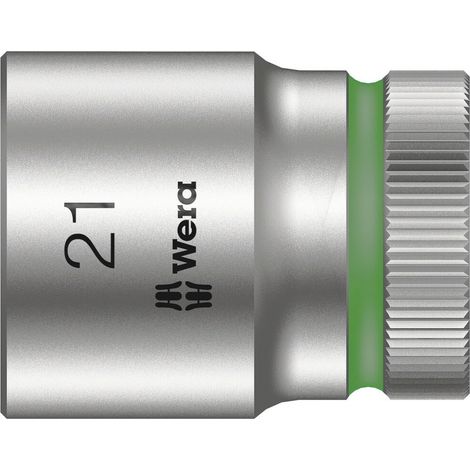 Wera 8790 HMC 05003612001 Außen-Sechskant Steckschlüsseleinsatz  21 mm     1/2" (12.5 mm)