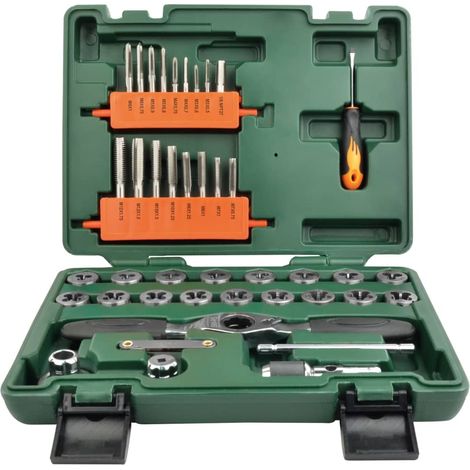 Brüder Mannesmann M53230 Inserto filettato 40 parti M3, M4, M5, M6, M7, M8, M10, M12 (1/4)