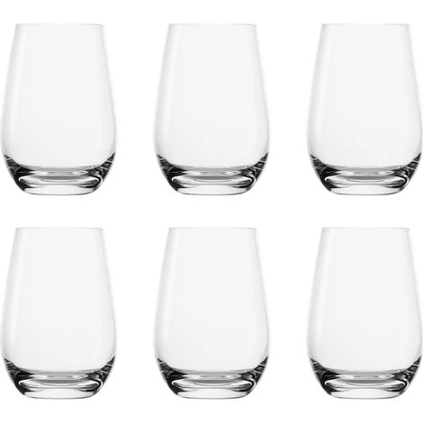 Trinkgläser, Wassergläser, Saftgläser Set - EVENT (6 Stück, 456 ml) - Robust & Elegant Ideal für Partys & Events