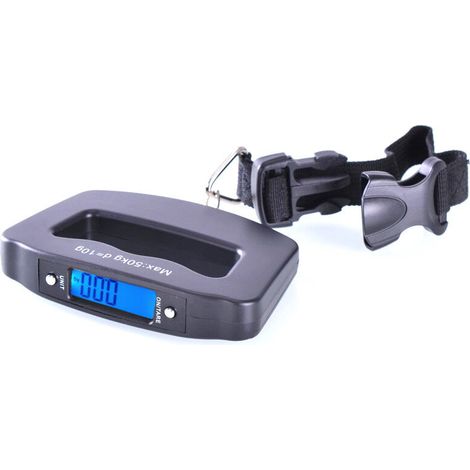 50kg Electronic Hand Luggage Scale, Mini Portable LCD Electronic Scale, Fish Scale (1/5)